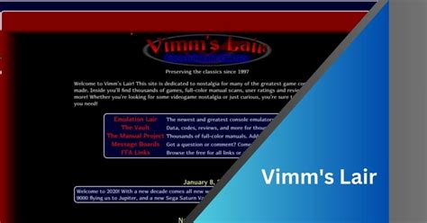 vimms lair|vimm's lair website.